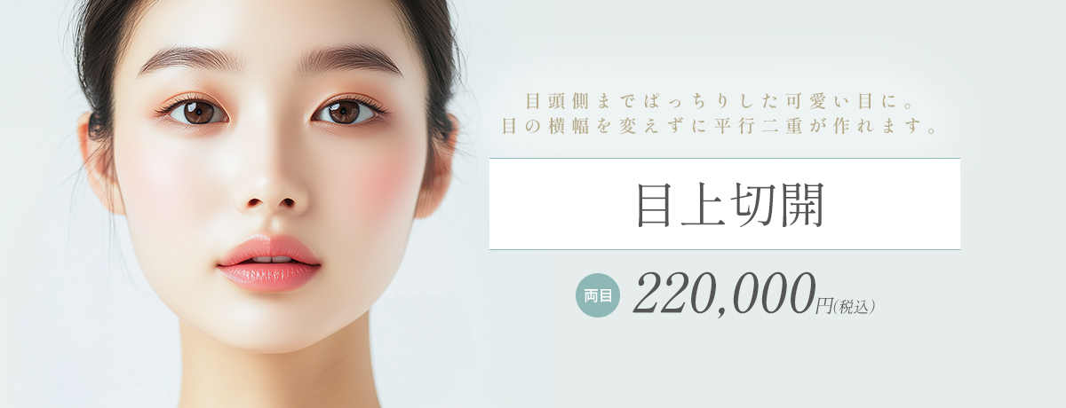 目上切開