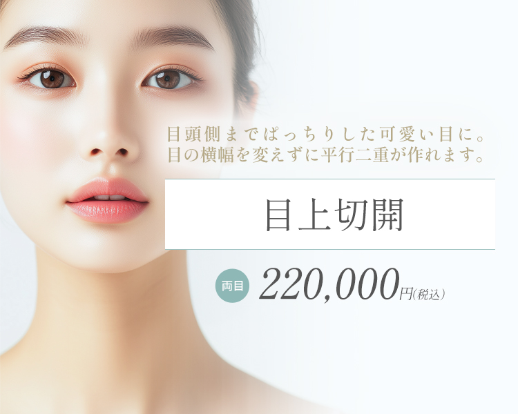 目上切開
