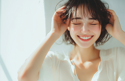 傷跡がほとんど目立たない