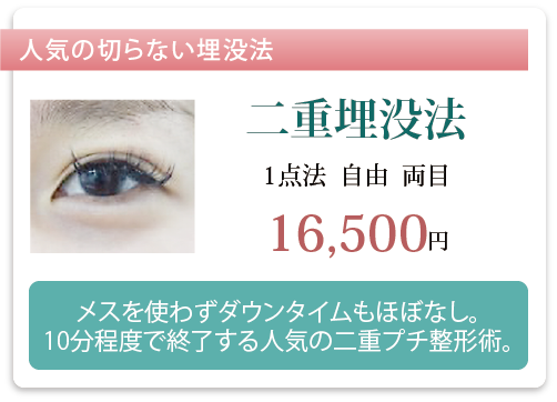 二重埋没法
