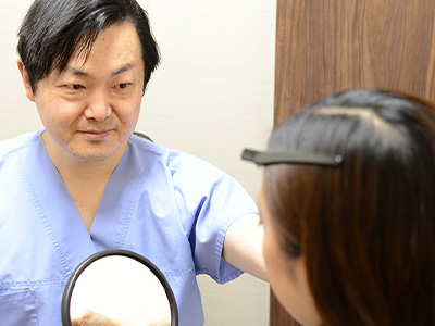 院長が一貫して担当